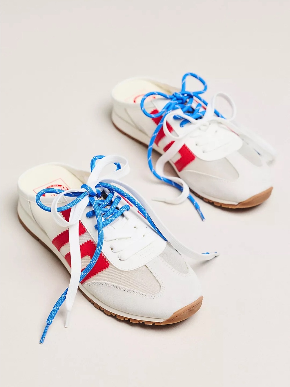 NWOT Back 70 Sneaker Easter Mules